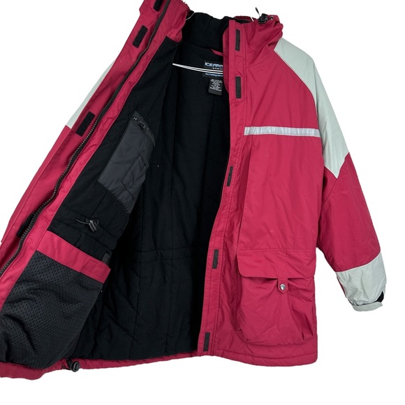 ICE ARMOR by Clam Cold Jacket Extreme Weather Parka Coat Red - Picture 2 of 9